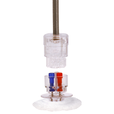 CannuLock™ Button and Tether for Rodent Infusion and Sampling