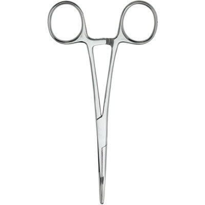 Curved Locking Stainless Steel Forceps – SAI Infusion Technologies