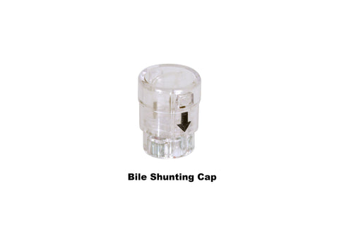 clear bile re-circulation cap for rodent skin button and group housing