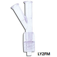 Y-Connector with Male Rotating Luer
