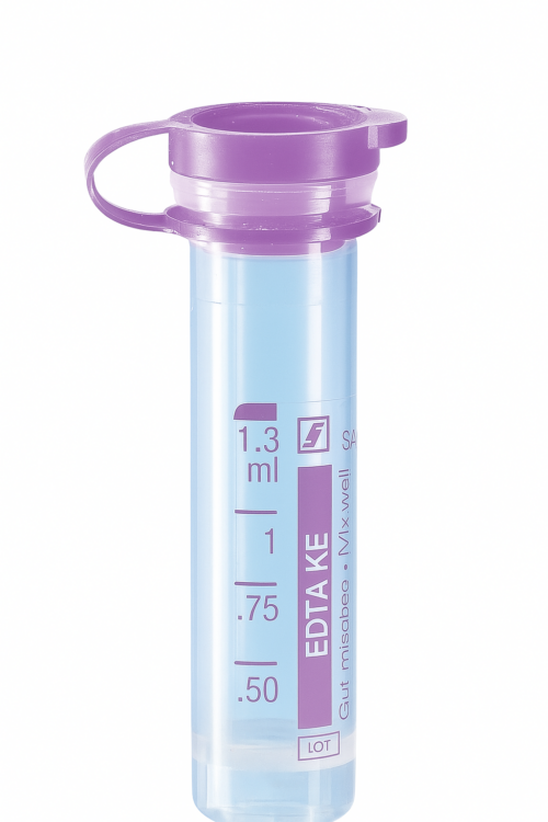 Flip Cap 1.3ml EDTA blood tube