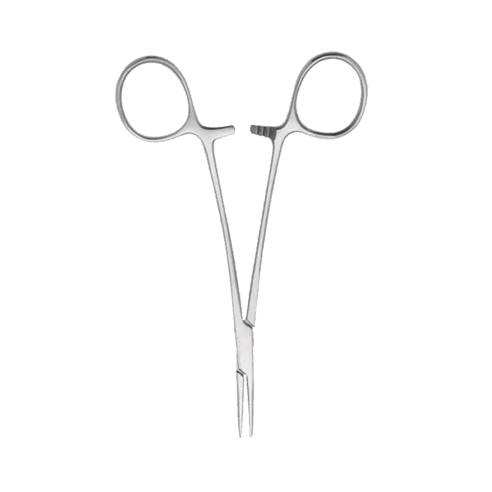 Halstead Mosquito Stainless Steel Forceps, Satin Finish; 5"