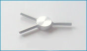 Stainless-Steel Y Connector - 25G